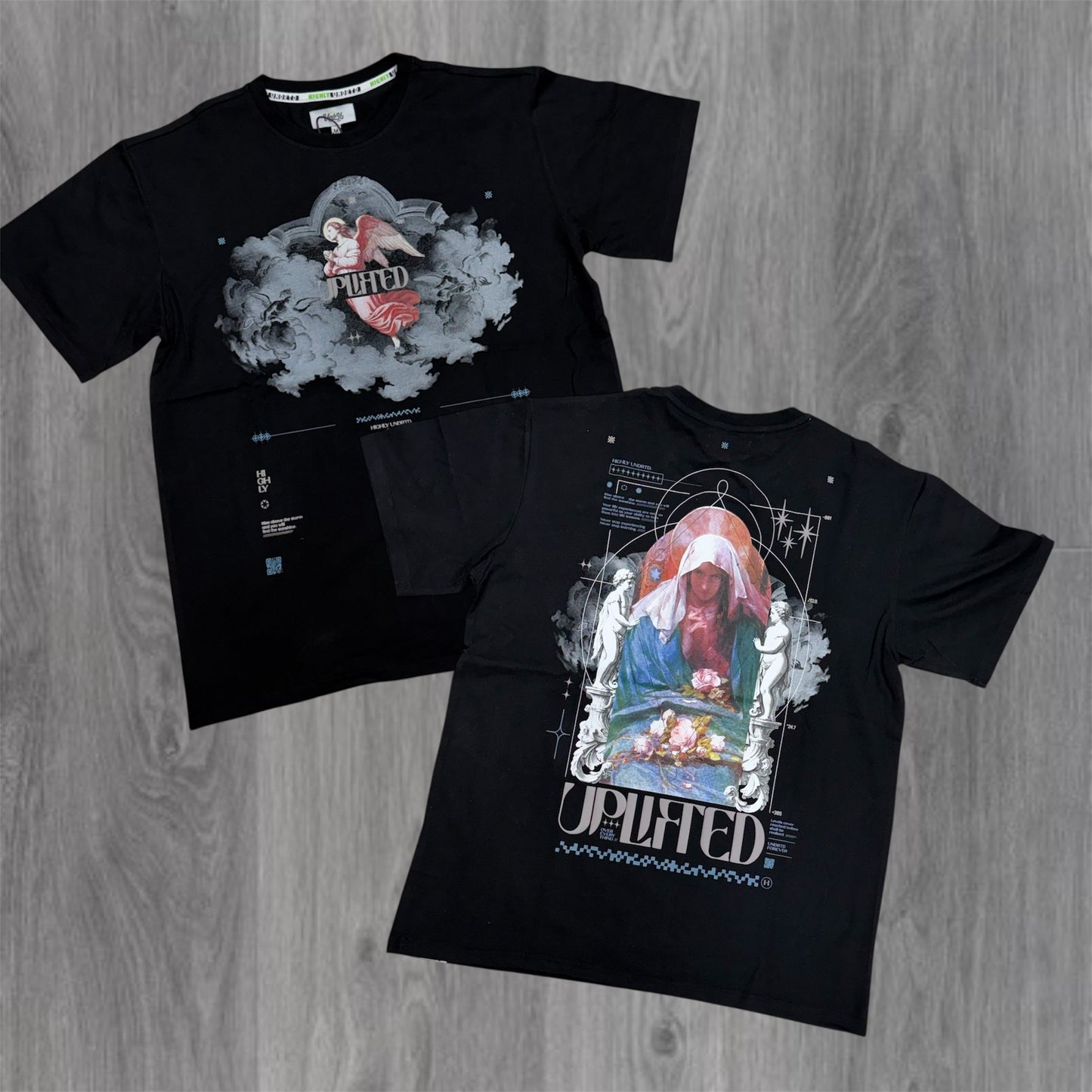 UNDRTD - UpLifted T-shirt - Black - 6105 A