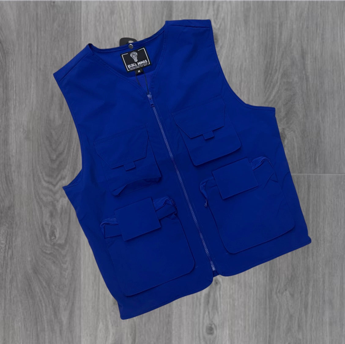 Rebel - Utility Nylon vest -Royal- 510