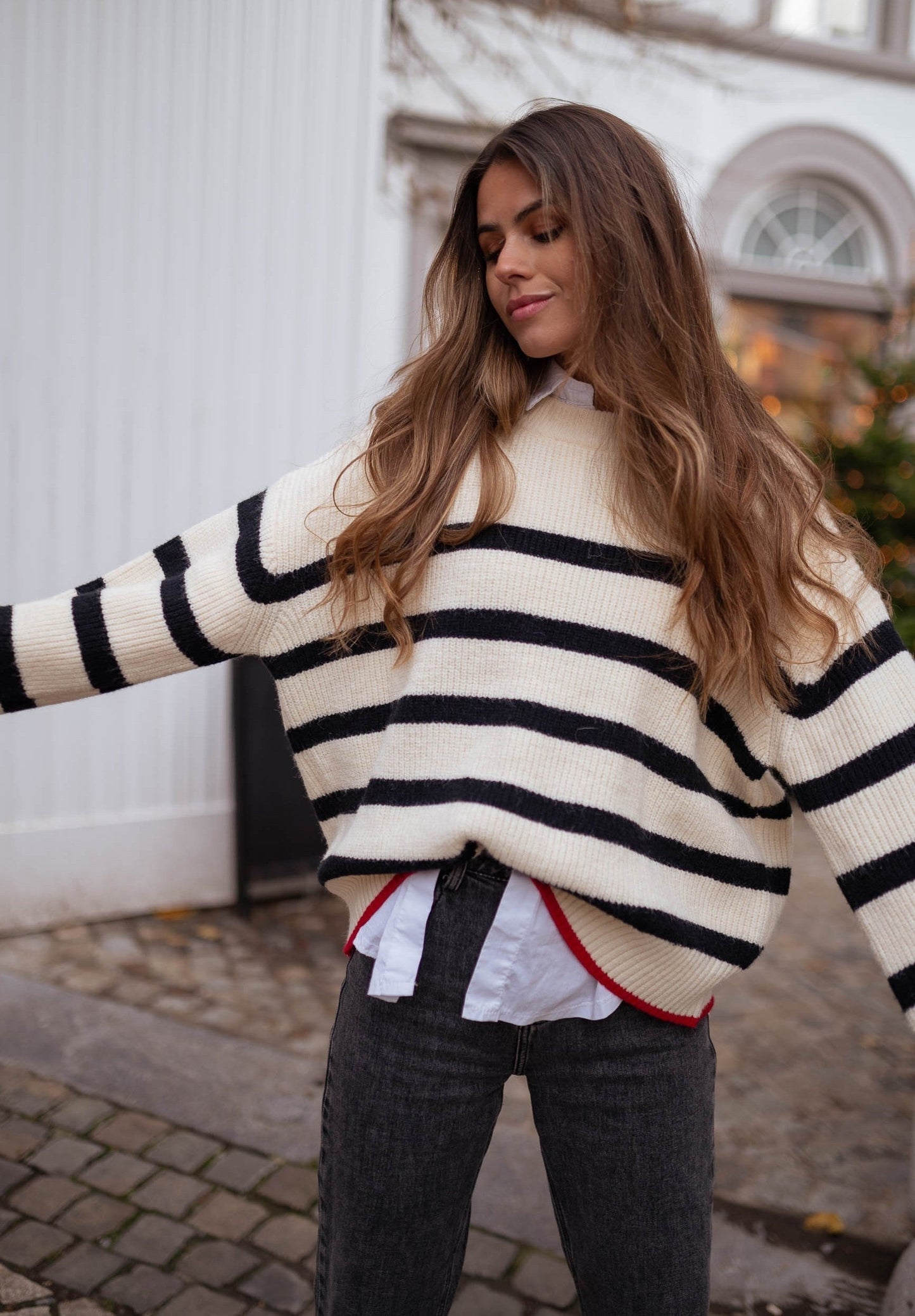 Ariba Striped Sweater