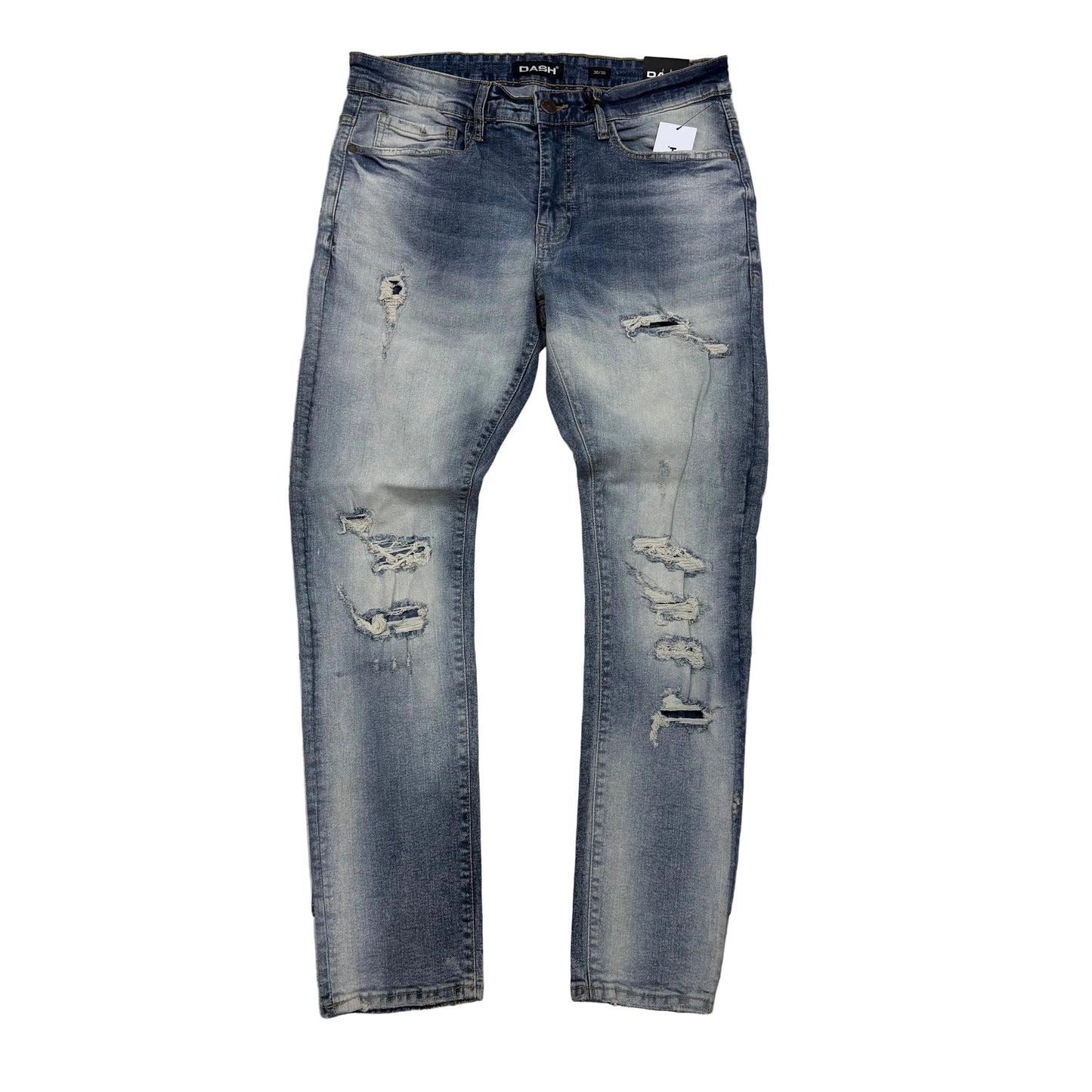 DASH - Skinny Rip Denim - Cloud Wash 2096 zi