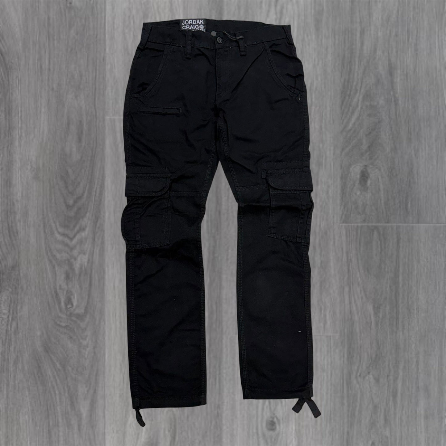 JC - Classic Cargo Pants - Black 5656