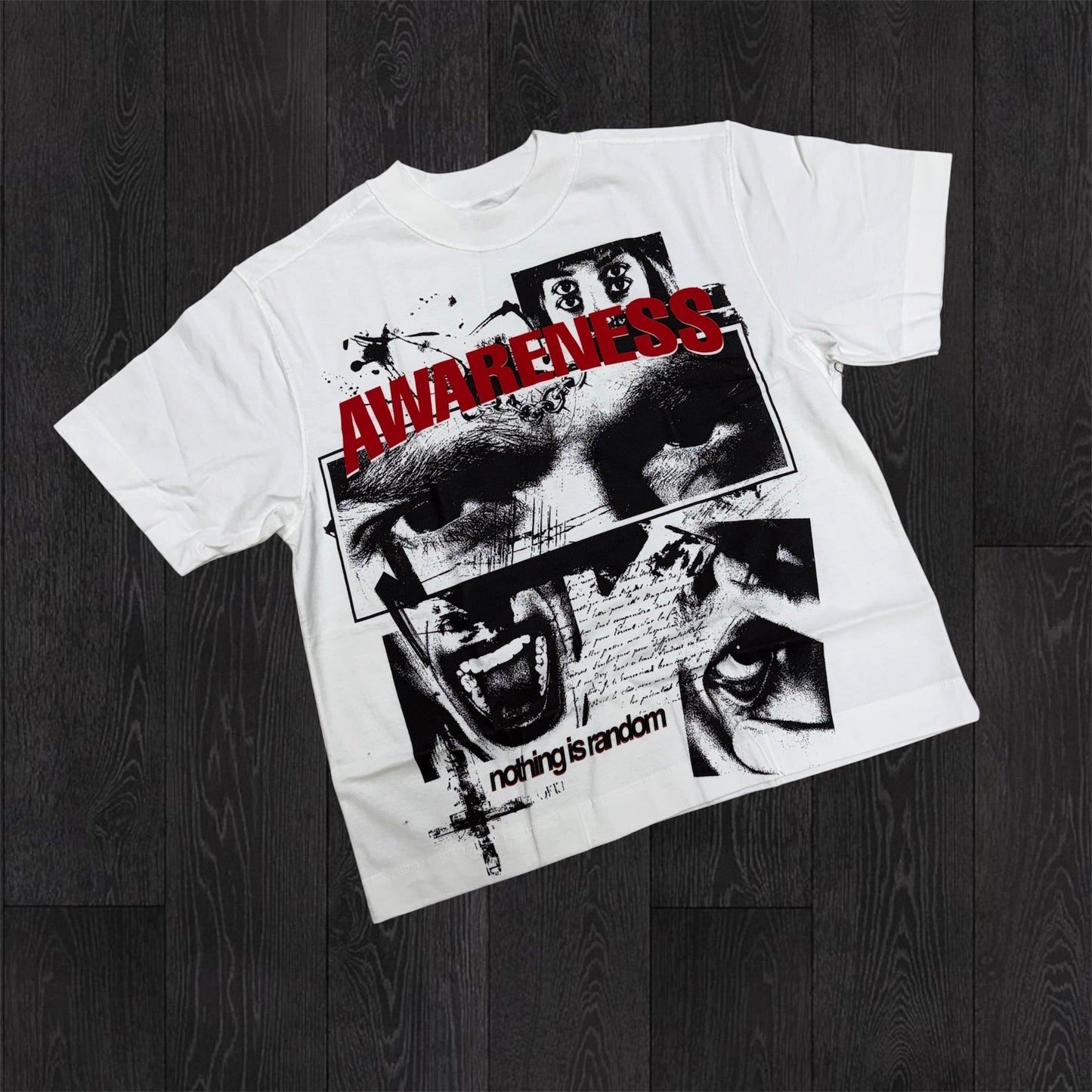 DSMSD - Awareness Tee - White 02