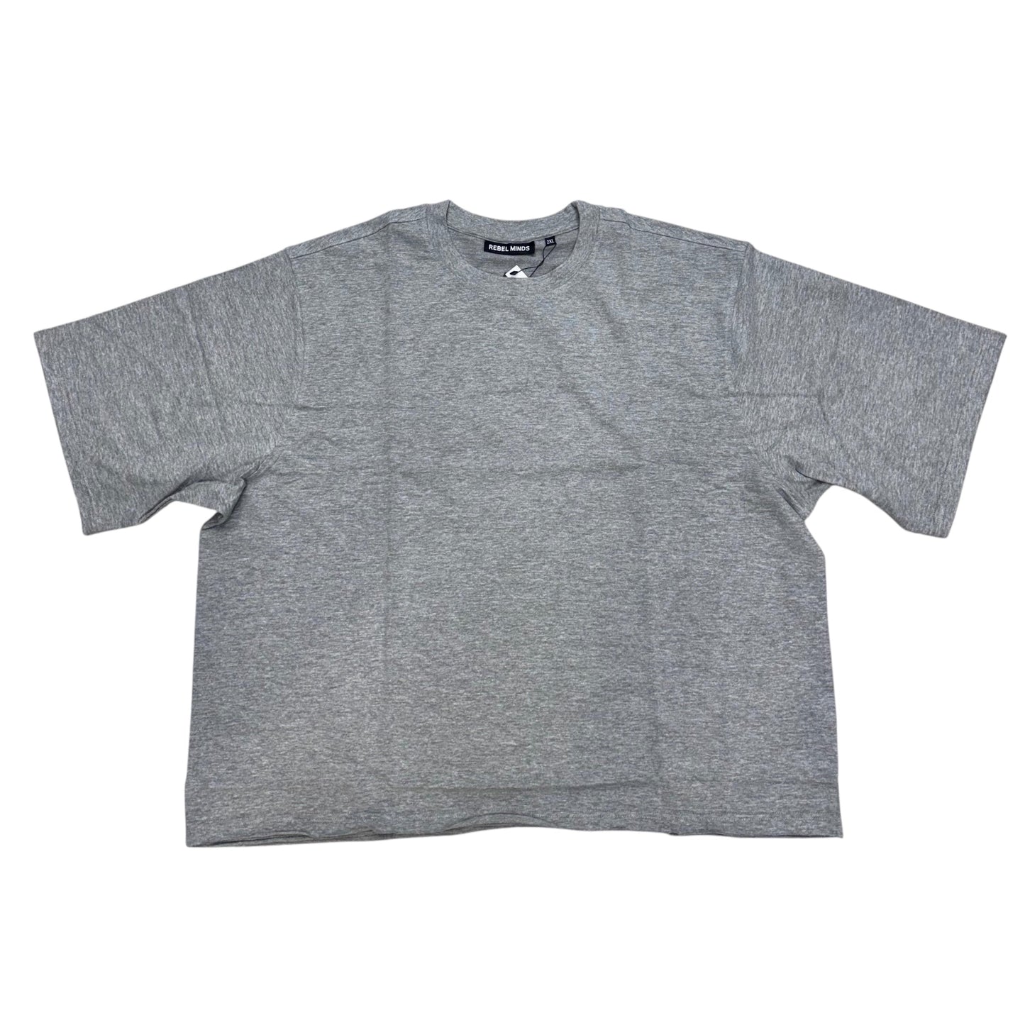 Rebel Clean Box Fit T-shirt Grey 161