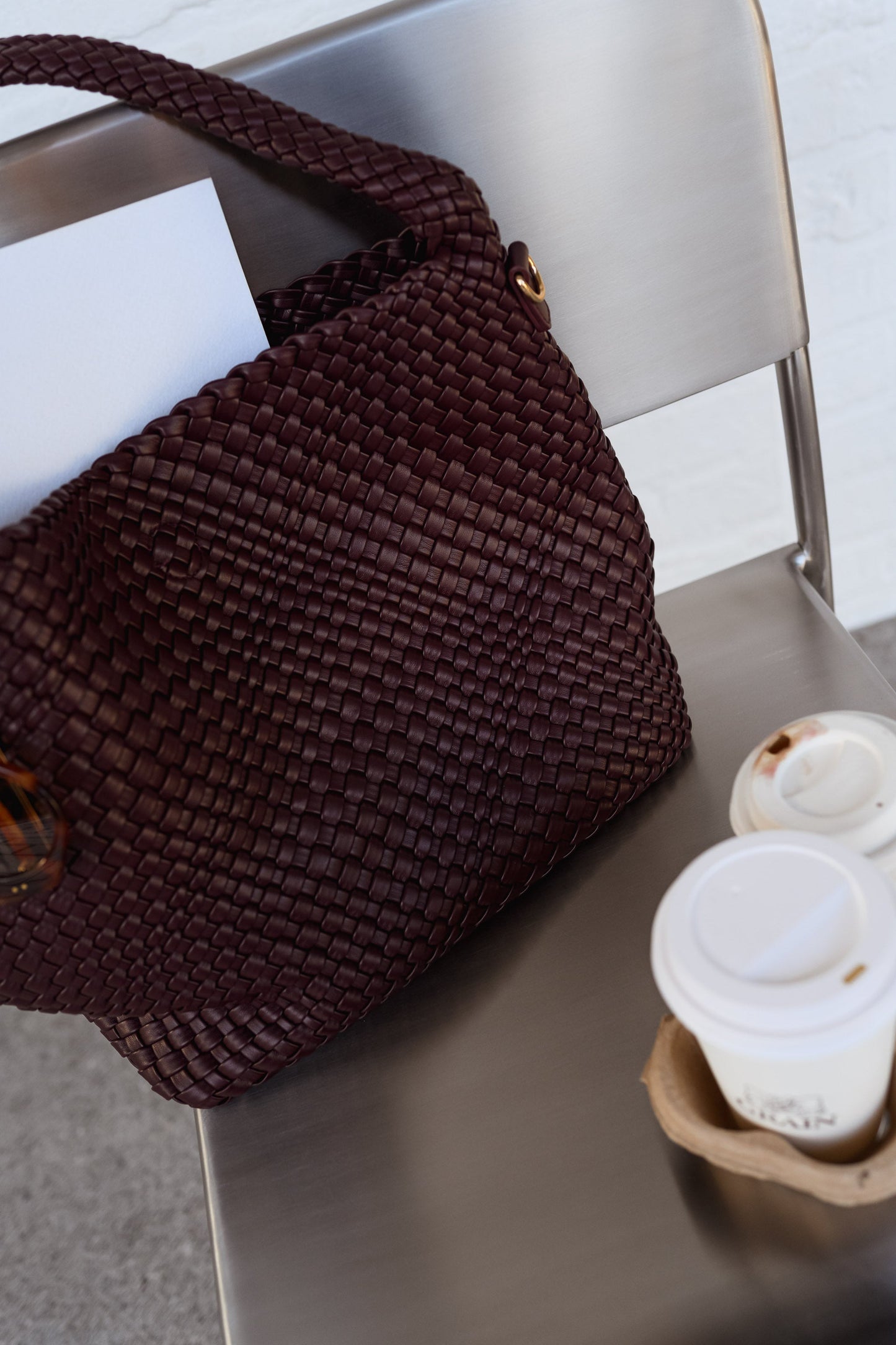 Burgundy Evie Bag