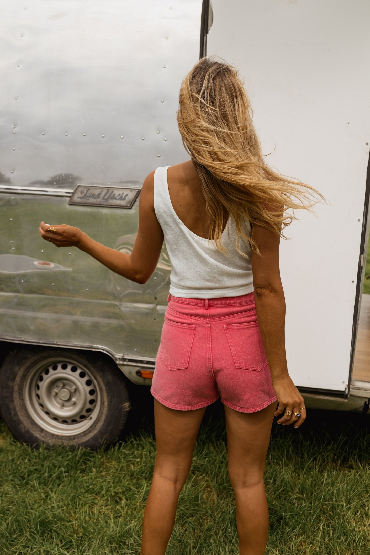 Coral Denim Johanne Skort