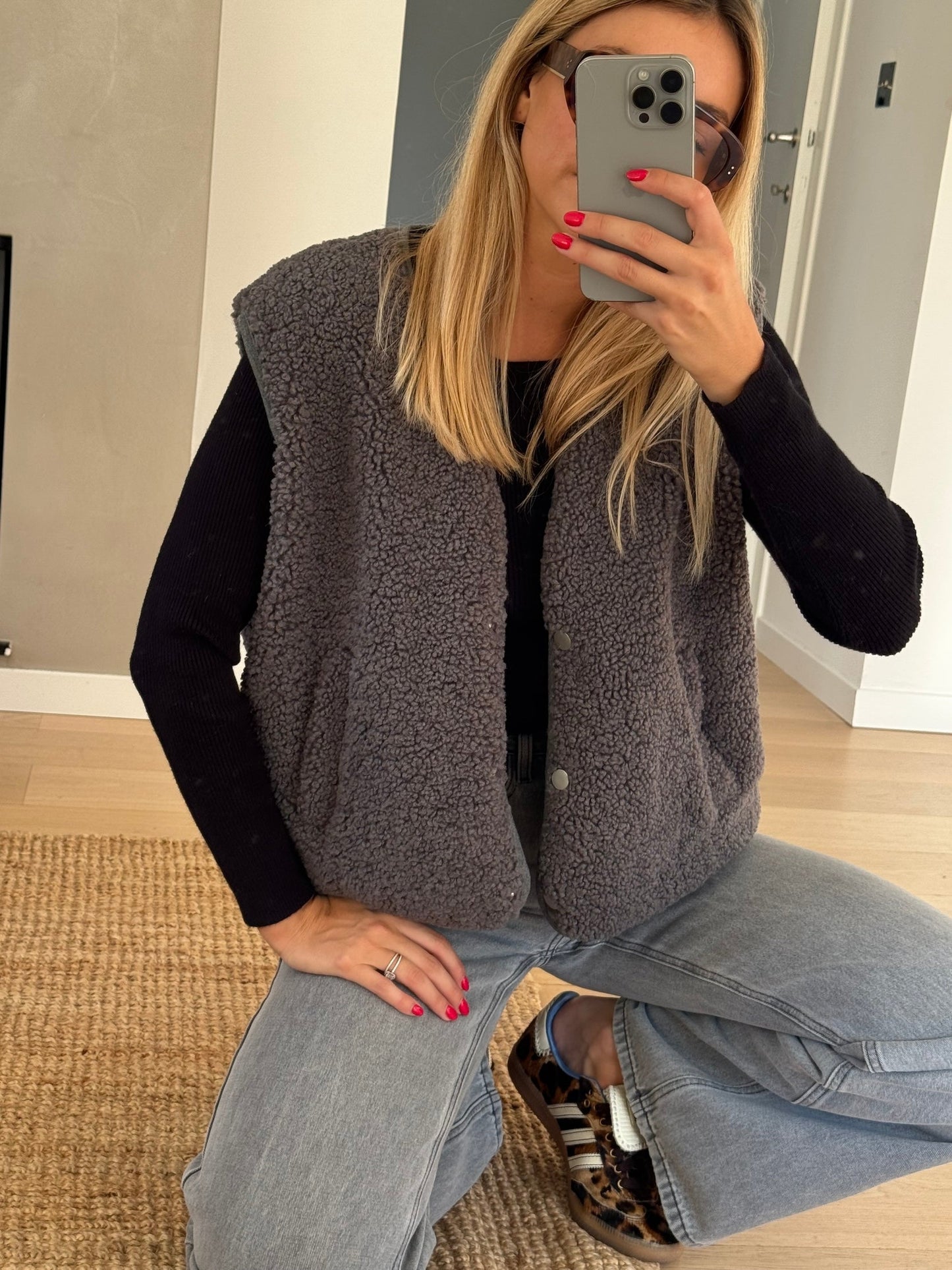 Grey Taoh Vest