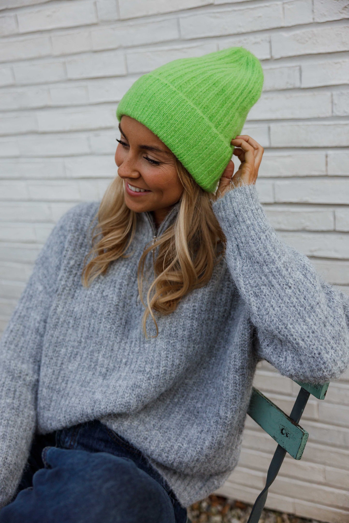 Green Sama Beanie