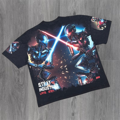Stray - Ironman T-shirt - Black 1744