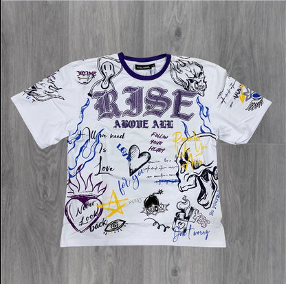 Rebel - Above all T-shirt - Purple - 115