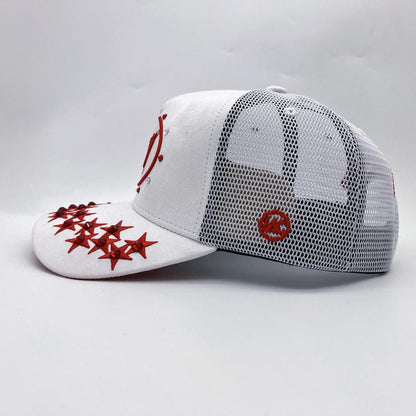 Hudson - “Stars” 777Trucker hat - White V1