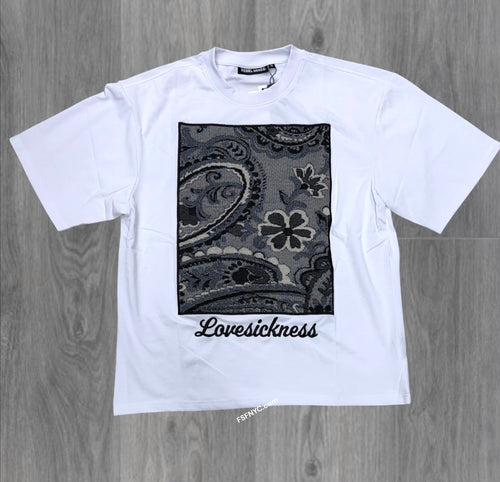 Rebel - Tapestry Floral Design Tee - white - 109 z