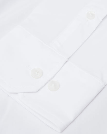 White Lightweight Dress Shirt