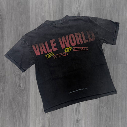Valley Happy Tee - Black