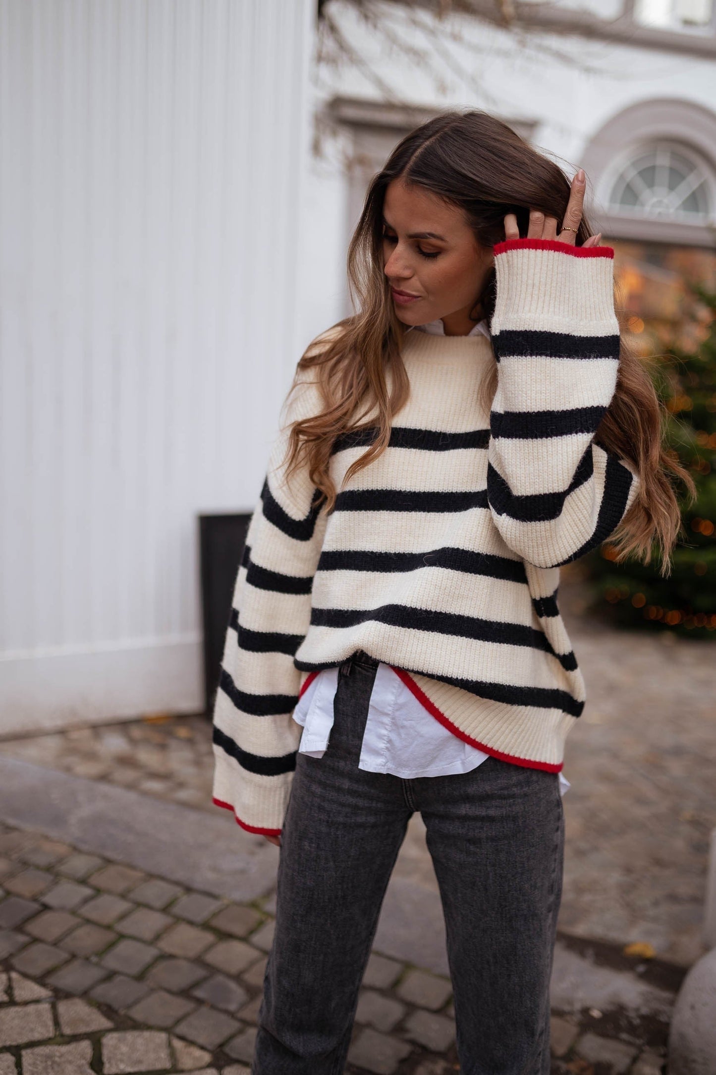 Ariba Striped Sweater