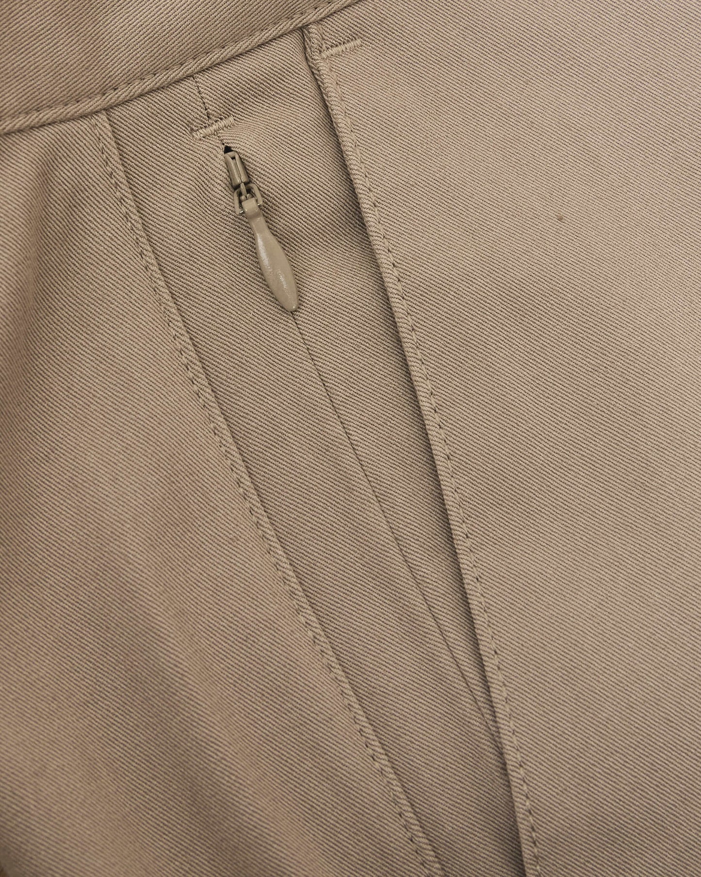Khaki Twill Short