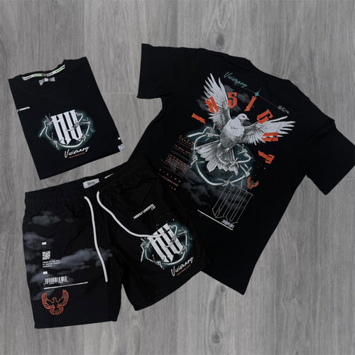 UNDRTD - Visionary Short Set - Black 6114 6214