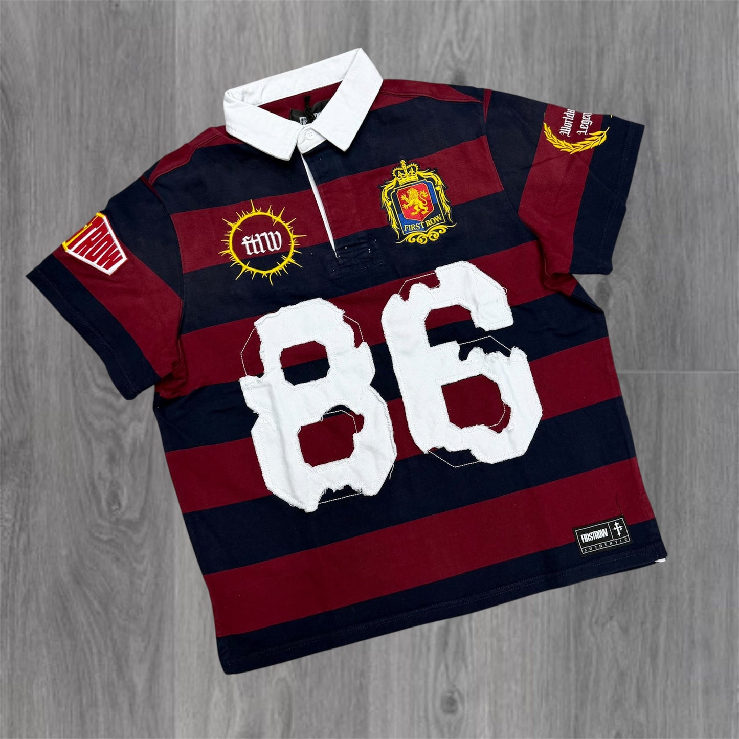 FR - 86 Polo - Burgundy 1002