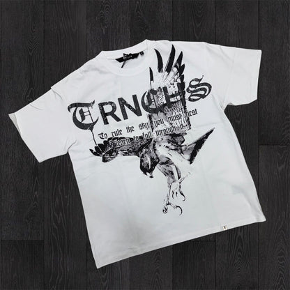 TRNCHS - Beyond Reach Tee - White 2532