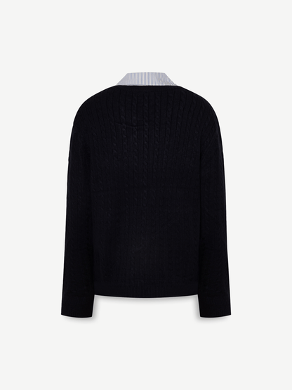 Blue Gabriel Sweater
