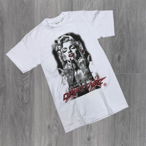 DRIPSTAR - Marylin Tee - White F149