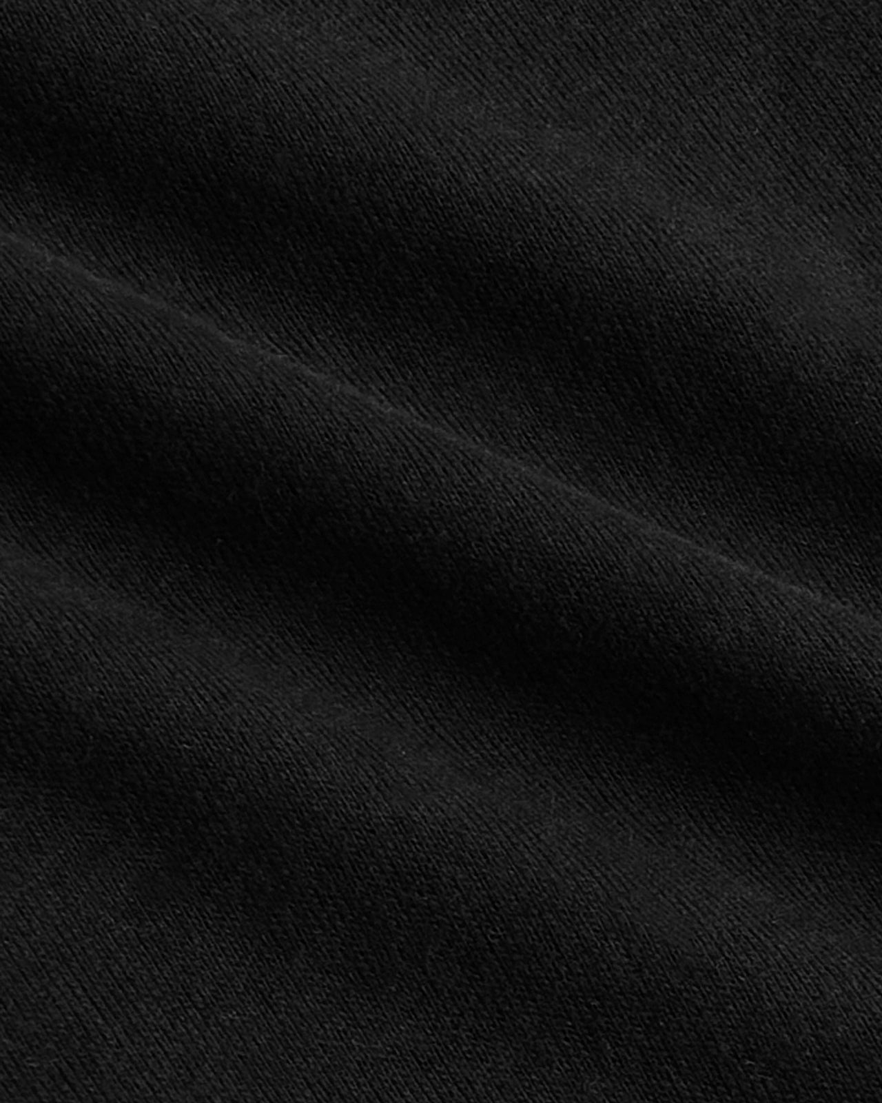 Boys' Black Classic Curved Hem Crew Neck