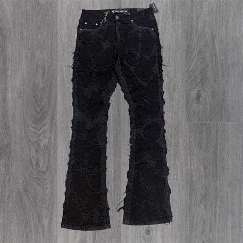 Valabasas - Canyon Stacked Denim - Black Wash - 1120