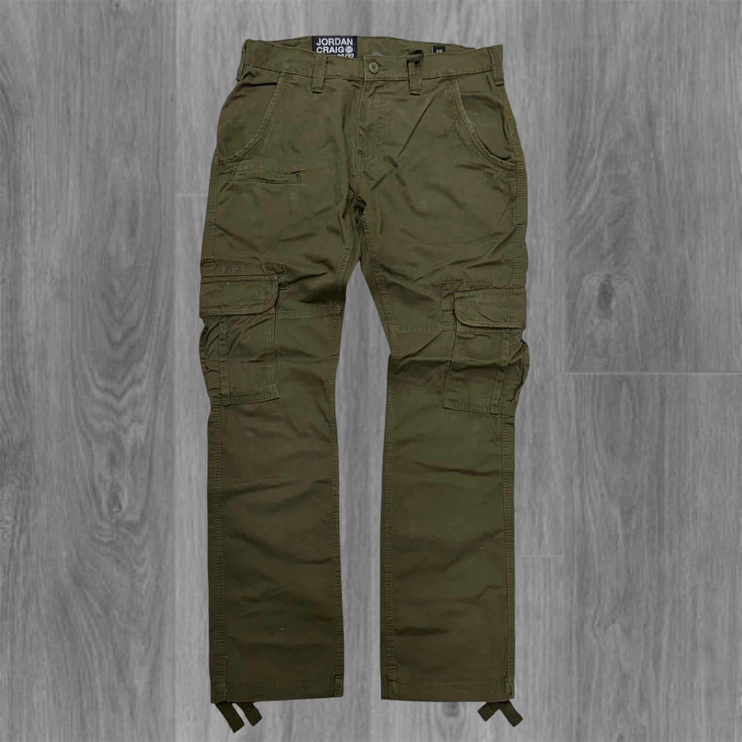 JC - Classic Cargo Pants - Army Green 5656