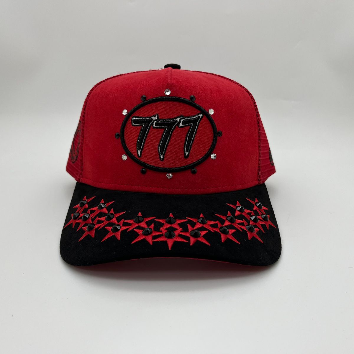 Hudson - “Stars” 777Trucker hat - RED V1