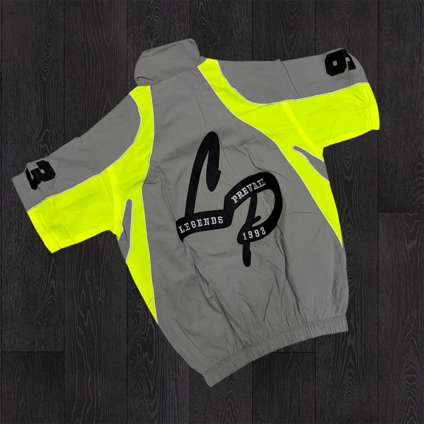 Prevail - LP Windbreaker Set - Grey/Neon