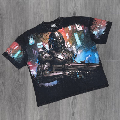 Stray - Robot Soldier T-shirt - Black 1752