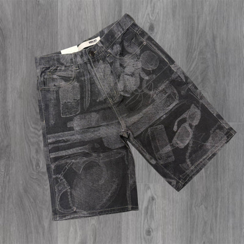 Armor - Graphic Shorts - Black 224