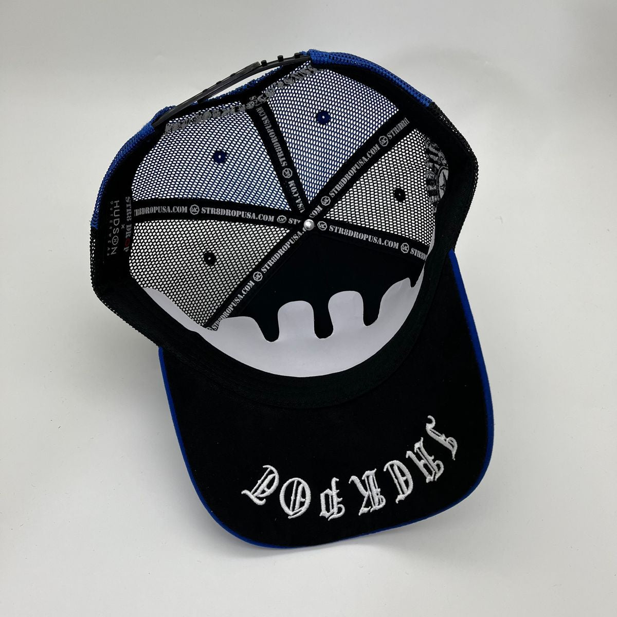 HDSN - “Chains” 777 Trucker hat - Royal/Black V2
