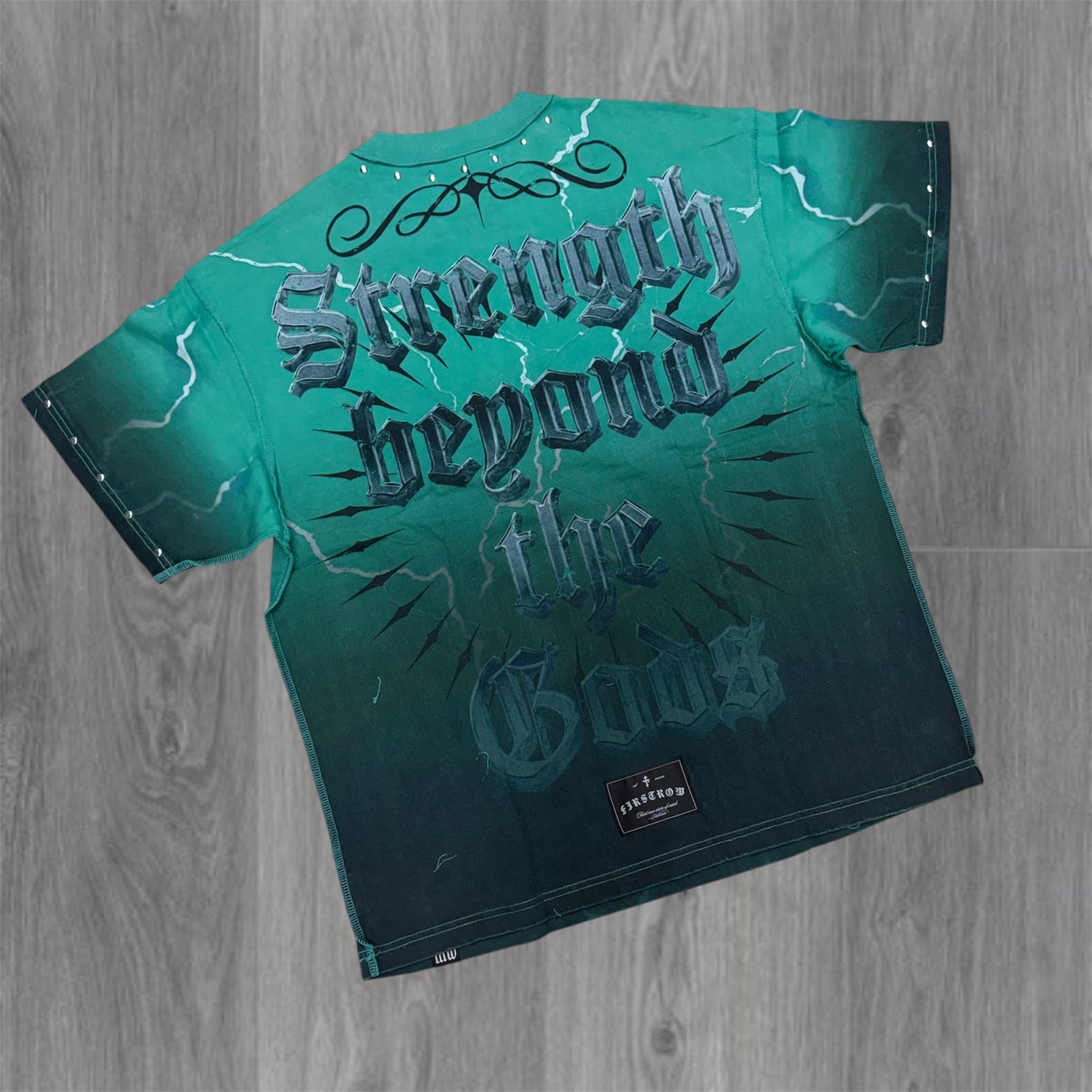 FR - Legends on Earth Tee - Turqoiuse 2297