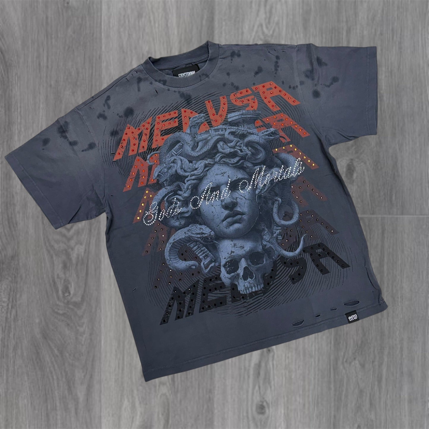 FR - medusa Tee - Dk Grey 2291