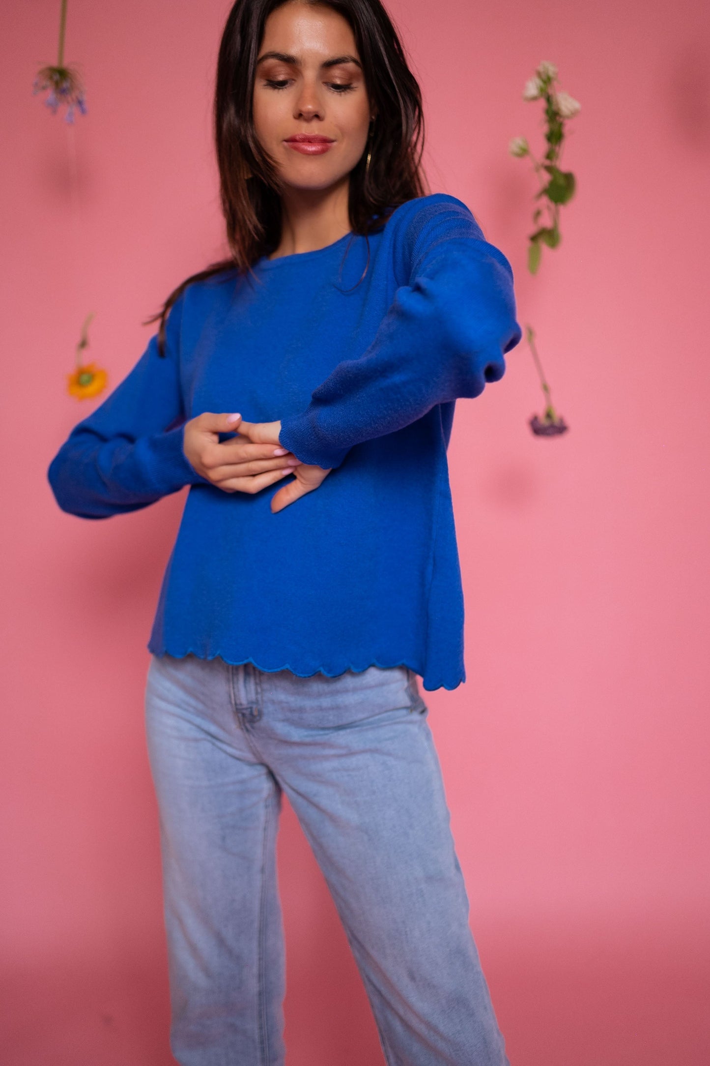 Blue Bess Sweater