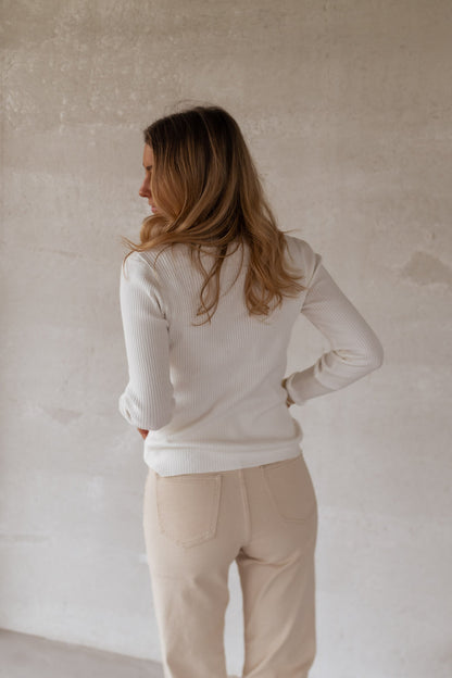 White Provo Sweater