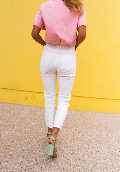 White Baptiste Jeans