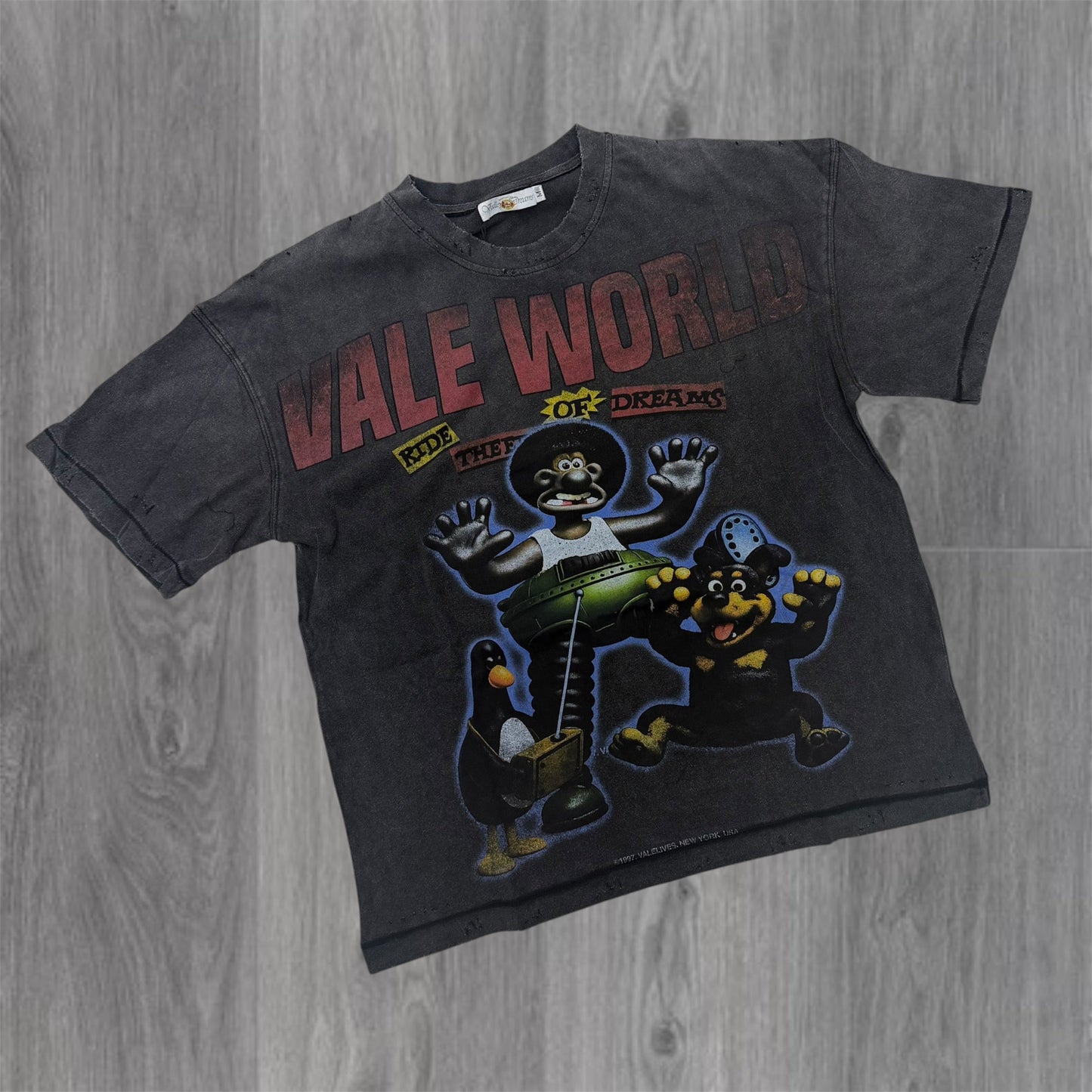 Valley Happy Tee - Black