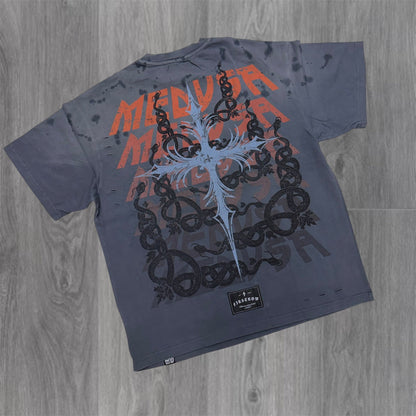 FR - medusa Tee - Dk Grey 2291