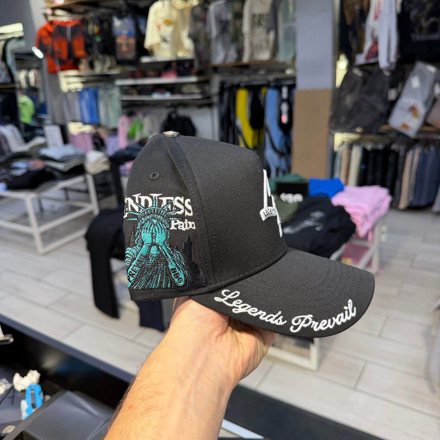 Prevail - LP Liberty Trucker Hat - Black/White