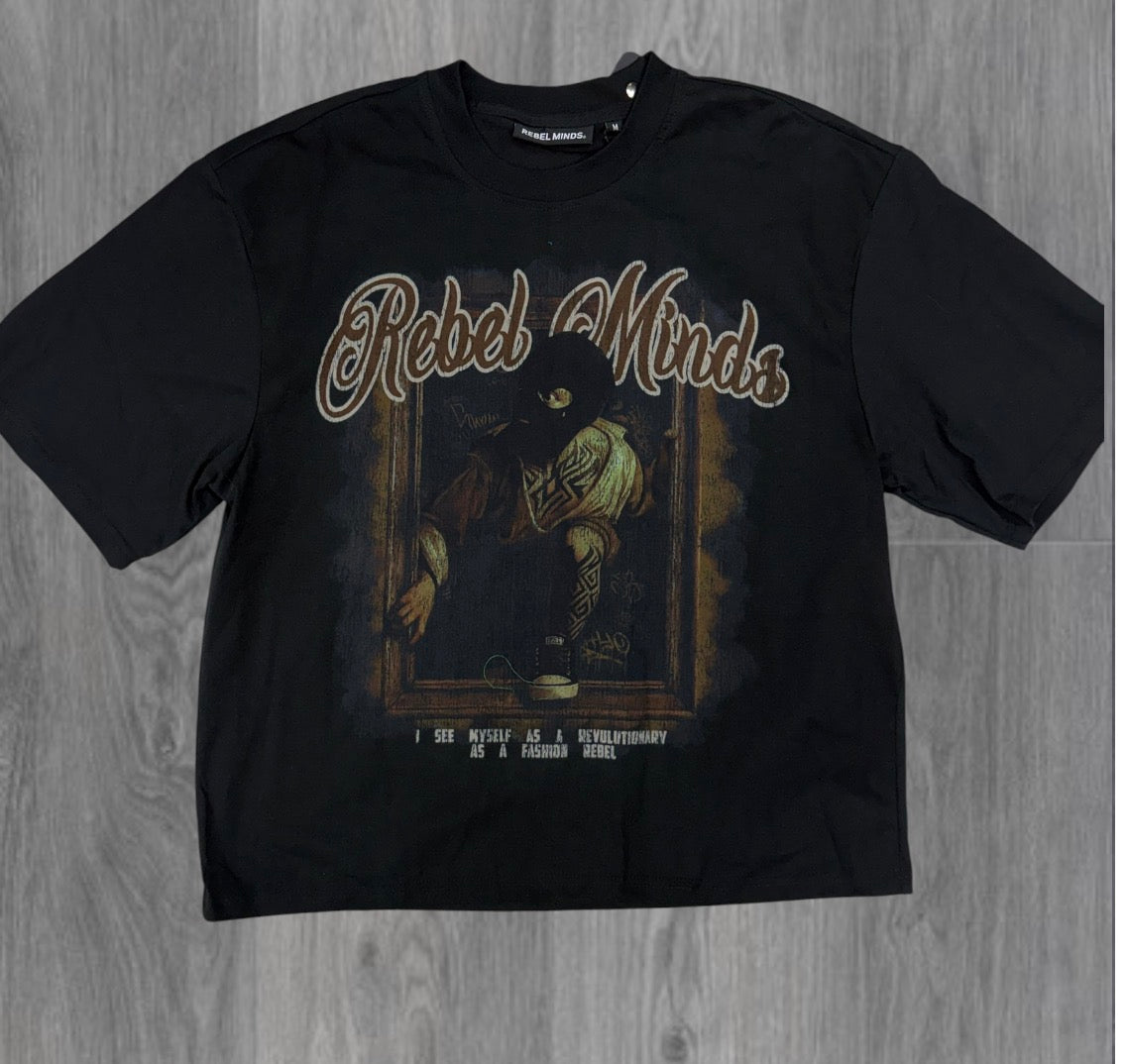 Rebel - Reborn T-shirt- Black - 116 z