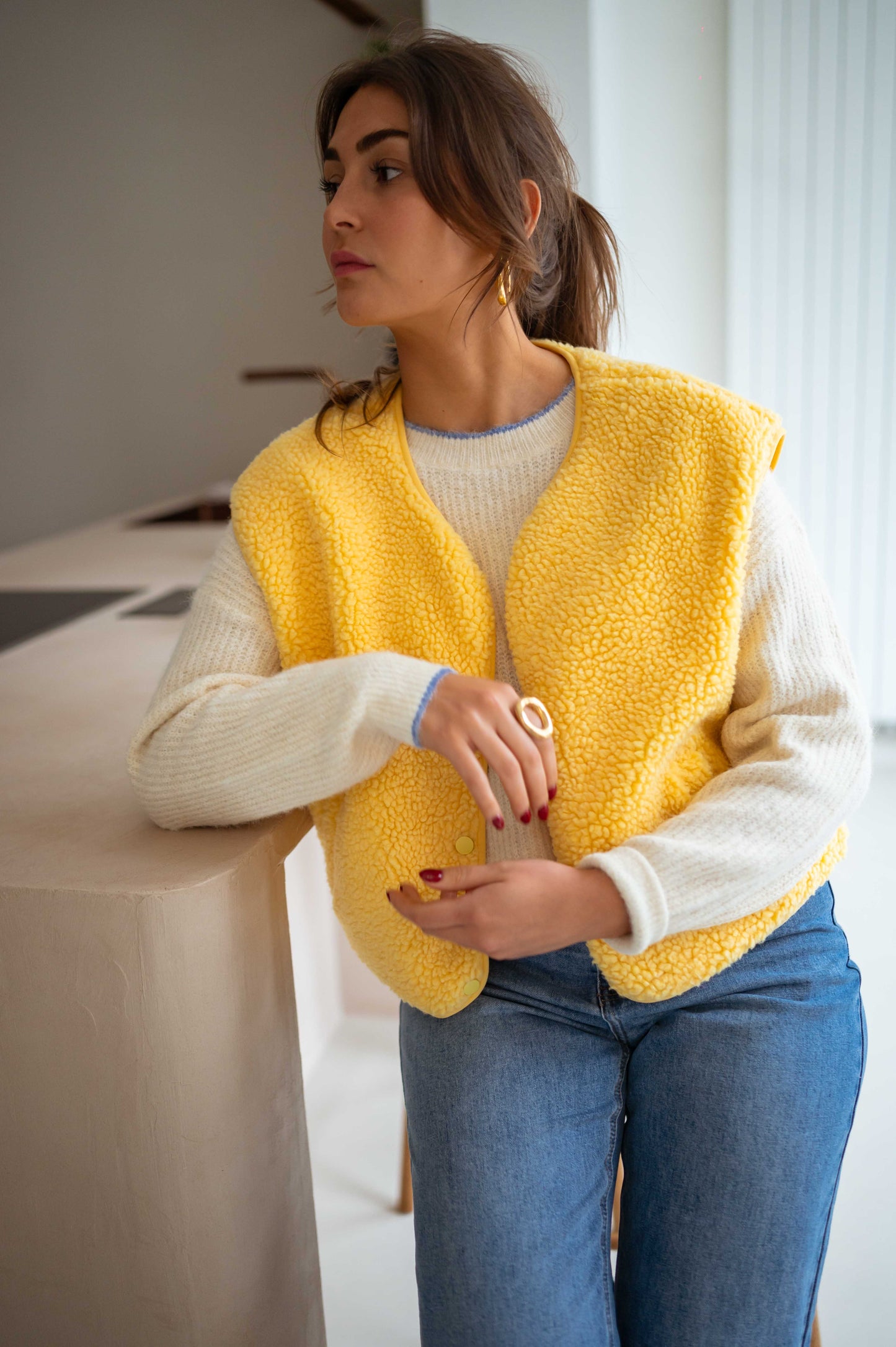 Yellow Taoh Vest