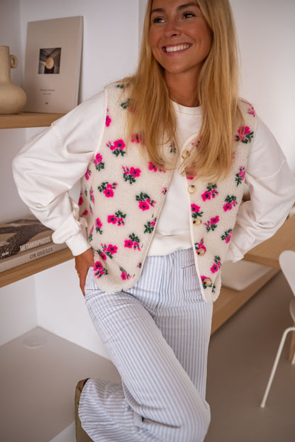 Floral Linda Vest