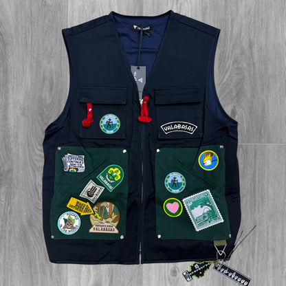 Valabasas - sum Patch Vest - Tan - 1002