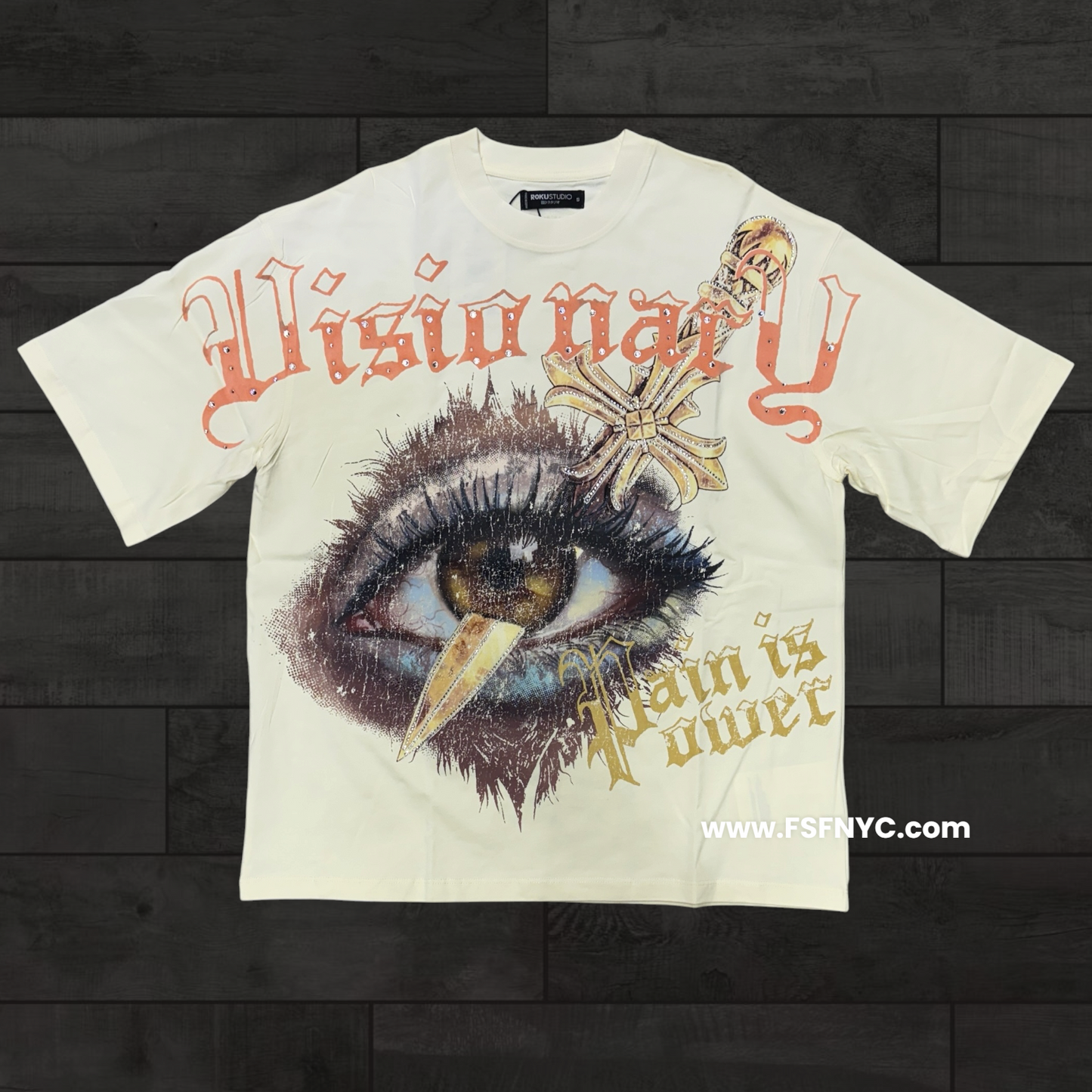 Roku - Vision Tee - Eggshell 2095