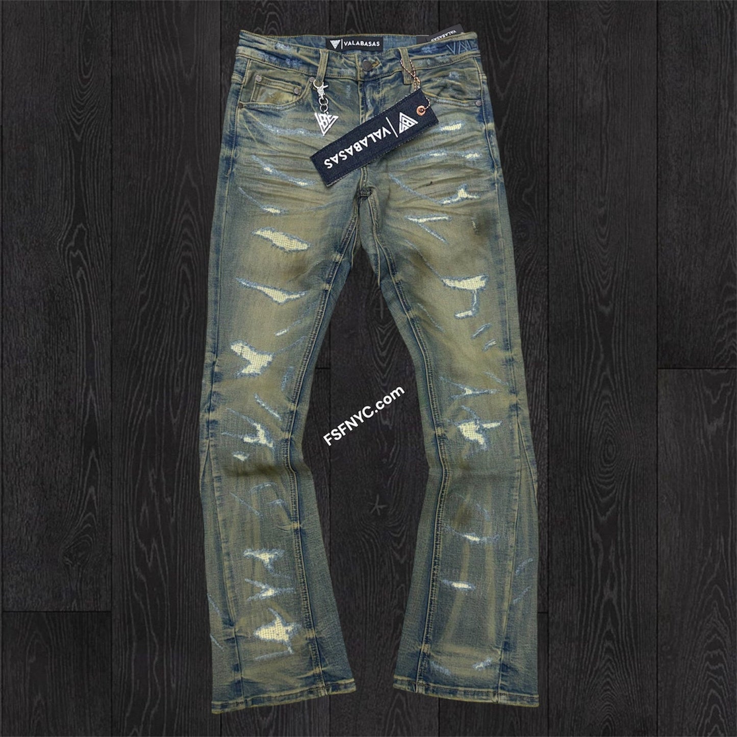 Valabasas - Trance Stacked Denim - Vintage washed - 1116