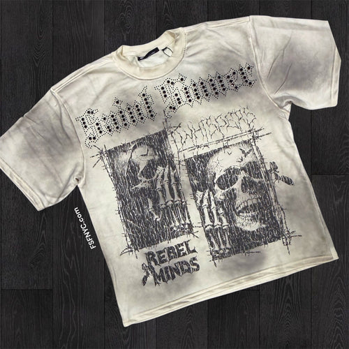 Whispers Crystal T-shirt - Cream - 11129