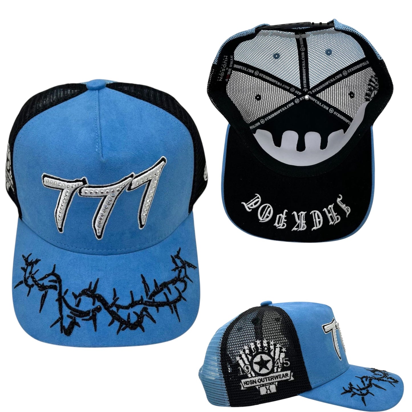 Hudson - “Chains” 777 Trucker hat - UNC V2