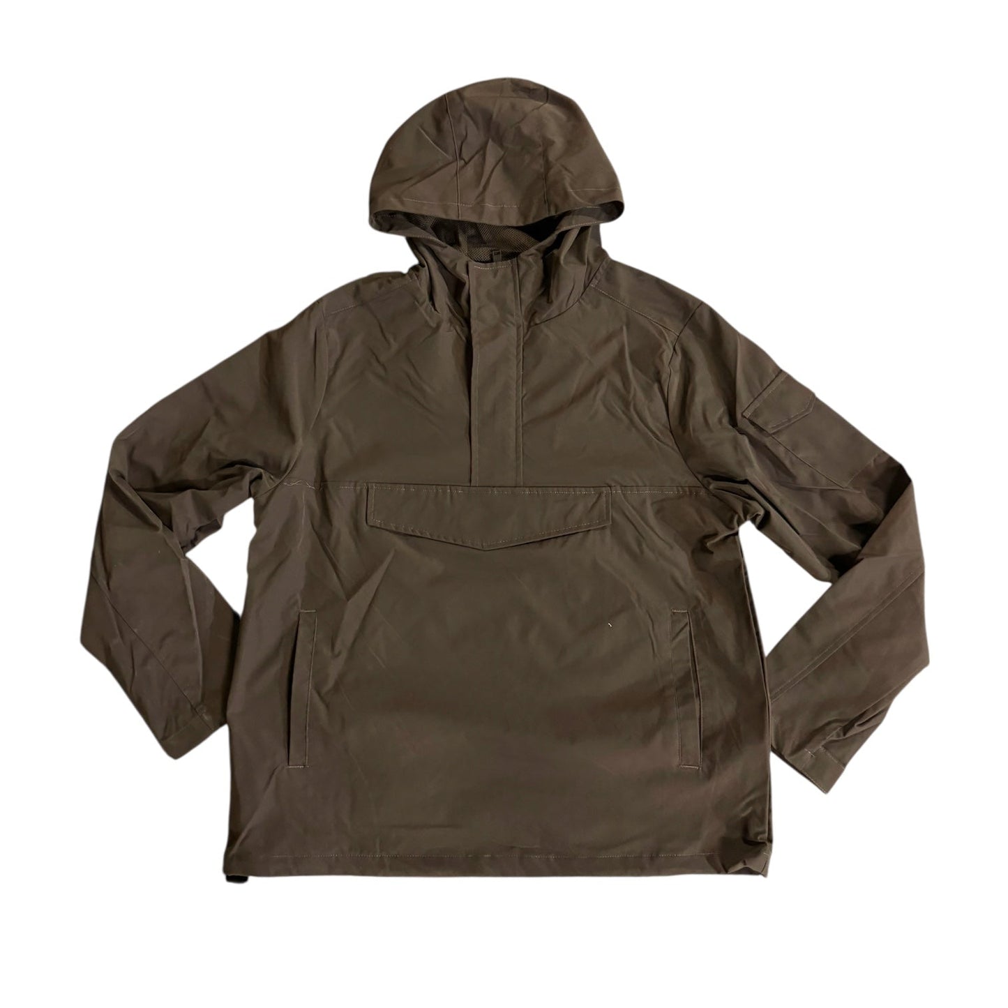 Rebel - Anorak Nylon Pullover (BROWN) 522