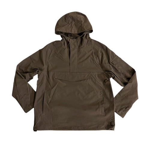 Rebel - Anorak Nylon Pullover (BROWN) 522
